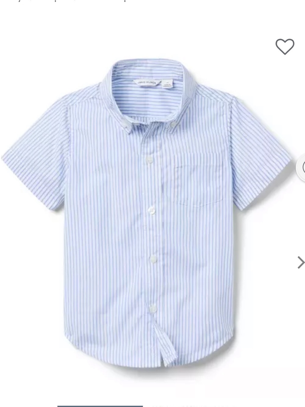 Janie & Jack | The Poplin Shirt 2T